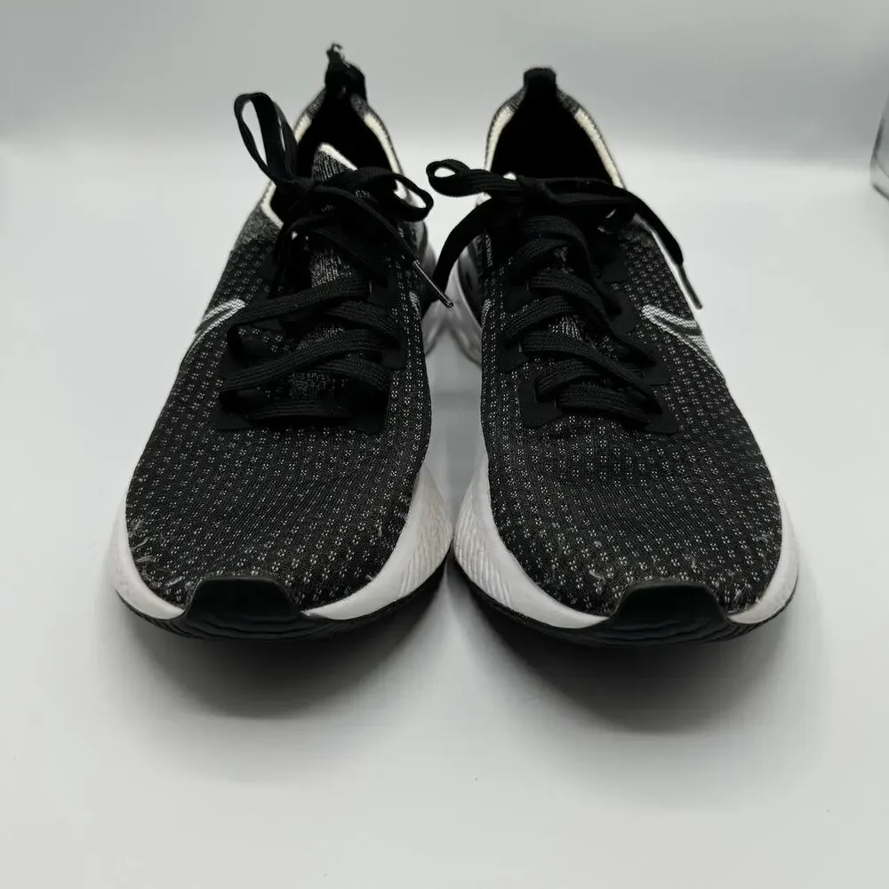 Nike Women's React Infinity Run Flyknit 3 Black White Size 8.5 Mens 10 Womens